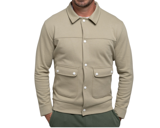 Duks Zip Bottom - Majestic - Green Grey