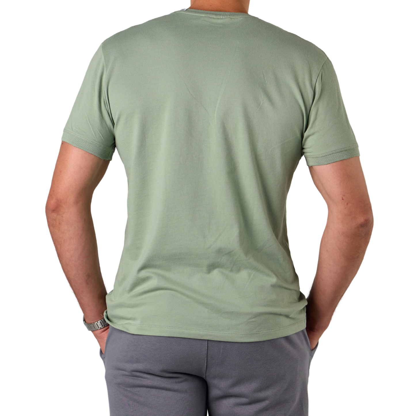 pastel green