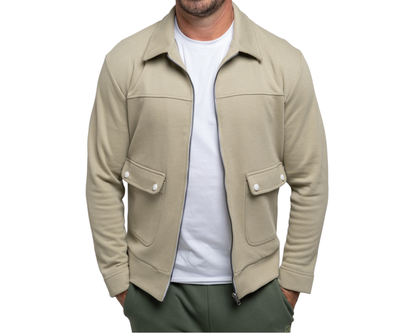 Duks Zip Bottom -Brave Gentle -Green Gray