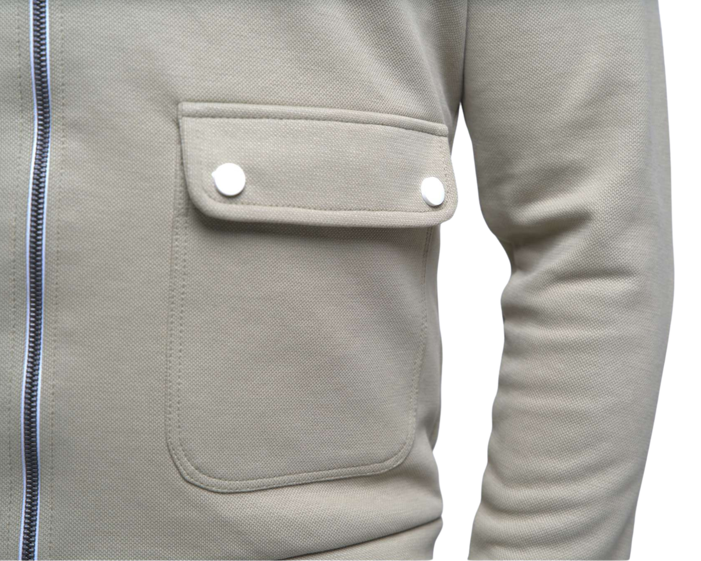 Duks Zip Bottom -Brave Gentle -Green Gray