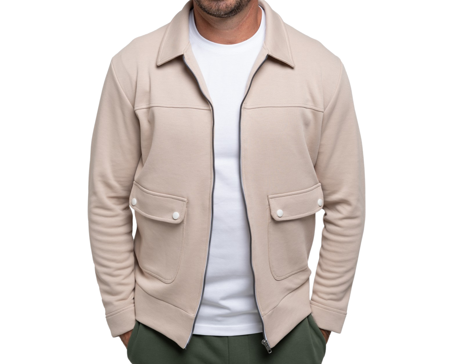 Duks zip bottom -Brave Gentle - Warm Sand