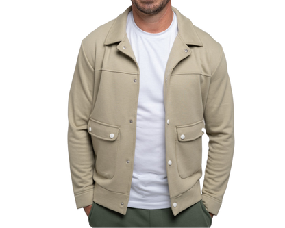 Duks Zip Bottom - Majestic - Green Grey