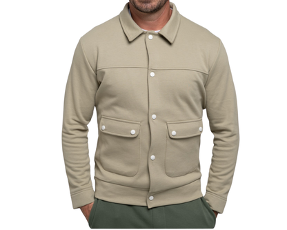 Duks Zip Bottom - Majestic - Green Grey