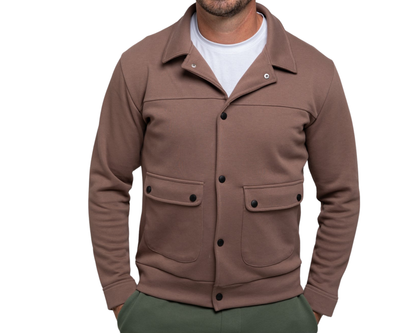 Duks zip bottom -Majestic - Down Town Brown