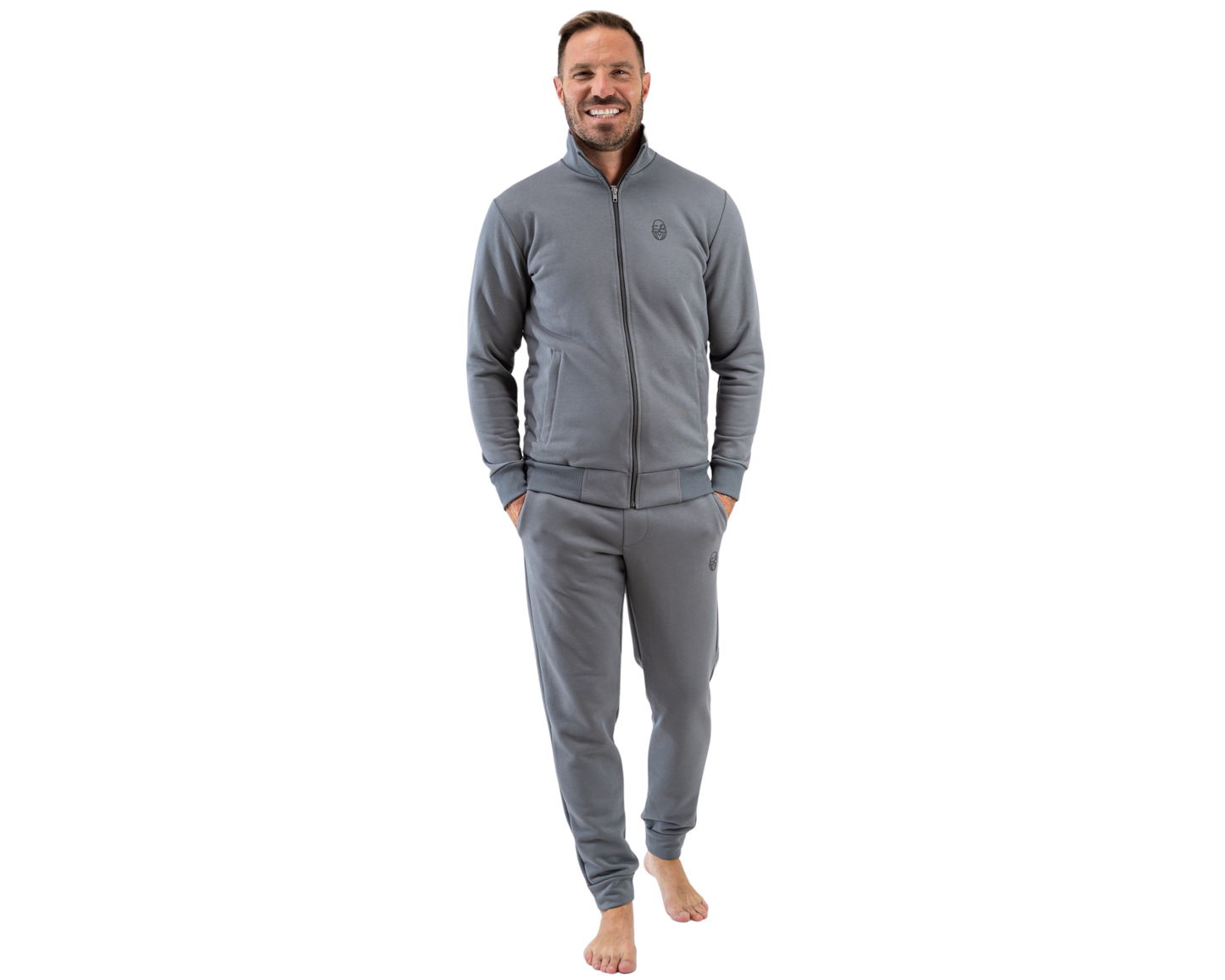Duks Zip  Classic - Power of Silence - Steel Grey